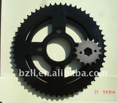 【CG125 摩托车链轮 厂家直销 出口产品】价格,厂家,图片,摩托车传动系统配件,大城县宝忠链轮-